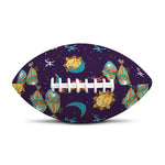 Cute Cartoon Pisces Pattern Print Rugby Ball