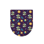Cute Cartoon Pisces Pattern Print Toilet Lid Cover