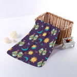 Cute Cartoon Pisces Pattern Print Towel