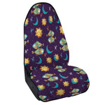 Cute Cartoon Pisces Pattern Print Waterproof Car Seat Cover