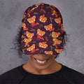 Cute Cartoon Red Panda Pattern Print Baseball Cap