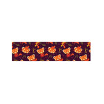 Cute Cartoon Red Panda Pattern Print Bed Runner