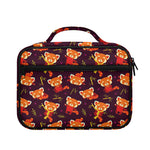 Cute Cartoon Red Panda Pattern Print Briefcase Bible Bag