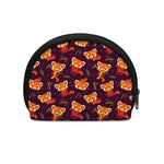 Cute Cartoon Red Panda Pattern Print Coin Purse