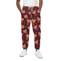 Cute Cartoon Red Panda Pattern Print Cotton Sweatpants