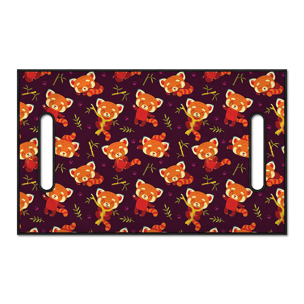 Cute Cartoon Red Panda Pattern Print Golf Cart Seat Cover