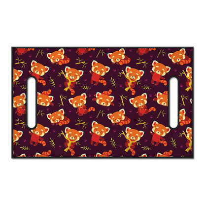 Cute Cartoon Red Panda Pattern Print Golf Cart Seat Cover