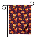 Cute Cartoon Red Panda Pattern Print House Flag