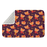 Cute Cartoon Red Panda Pattern Print Indoor Door Mat