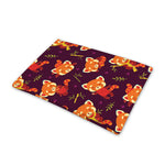 Cute Cartoon Red Panda Pattern Print Pet Cooling Mat Cover