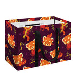Cute Cartoon Red Panda Pattern Print Utility Tote Bag
