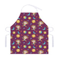 Cute Cartoon Sagittarius Pattern Print Adjustable Apron