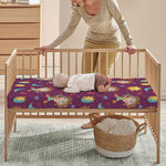 Cute Cartoon Sagittarius Pattern Print Baby Crib Sheet