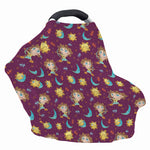 Cute Cartoon Sagittarius Pattern Print Baby Seat Cover