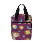 Cute Cartoon Sagittarius Pattern Print Bible Tote Bag