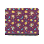 Cute Cartoon Sagittarius Pattern Print Bifold Wallet