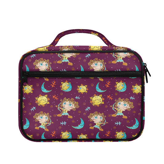 Cute Cartoon Sagittarius Pattern Print Briefcase Bible Bag