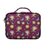 Cute Cartoon Sagittarius Pattern Print Briefcase Bible Bag