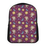 Cute Cartoon Sagittarius Pattern Print Casual Backpack