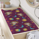 Cute Cartoon Sagittarius Pattern Print Changing Pad Cover