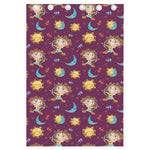 Cute Cartoon Sagittarius Pattern Print Curtain