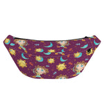 Cute Cartoon Sagittarius Pattern Print Fanny Pack