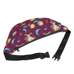 Cute Cartoon Sagittarius Pattern Print Fanny Pack