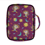 Cute Cartoon Sagittarius Pattern Print Front Pocket Bible Bag