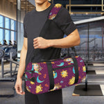 Cute Cartoon Sagittarius Pattern Print Gym Bag