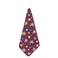 Cute Cartoon Sagittarius Pattern Print Hand Towel