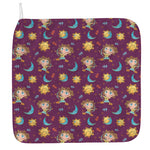 Cute Cartoon Sagittarius Pattern Print Hand Towel