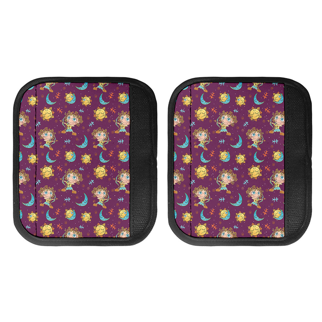 Cute Cartoon Sagittarius Pattern Print Handle Covers