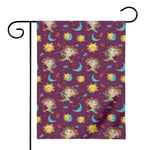 Cute Cartoon Sagittarius Pattern Print House Flag