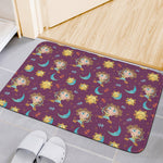 Cute Cartoon Sagittarius Pattern Print Indoor Door Mat