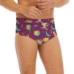 Cute Cartoon Sagittarius Pattern Print Men's Briefs