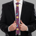Cute Cartoon Sagittarius Pattern Print Necktie