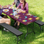 Cute Cartoon Sagittarius Pattern Print Picnic Table Cover