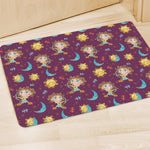 Cute Cartoon Sagittarius Pattern Print Polyester Doormat