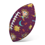 Cute Cartoon Sagittarius Pattern Print Rugby Ball