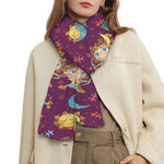 Cute Cartoon Sagittarius Pattern Print Scarf