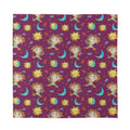 Cute Cartoon Sagittarius Pattern Print Silk Bandana