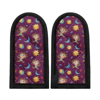 Cute Cartoon Sagittarius Pattern Print Skillet Handle Cover