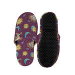 Cute Cartoon Sagittarius Pattern Print Slippers