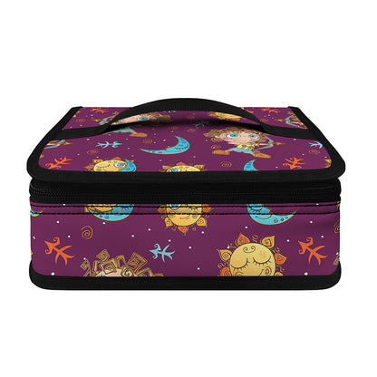 Cute Cartoon Sagittarius Pattern Print Small Lunch Bag