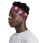 Cute Cartoon Sagittarius Pattern Print Sports Headband