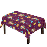 Cute Cartoon Sagittarius Pattern Print Tablecloth