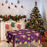 Cute Cartoon Sagittarius Pattern Print Tablecloth