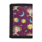 Cute Cartoon Sagittarius Pattern Print Trifold Wallet