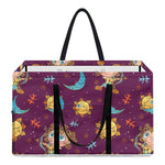 Cute Cartoon Sagittarius Pattern Print Utility Tote Bag