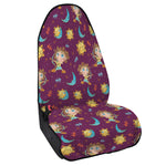 Cute Cartoon Sagittarius Pattern Print Waterproof Car Seat Cover